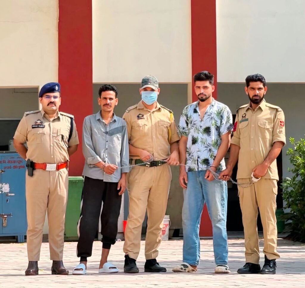 ESCAPED CENTRAL JAIL INMATES ARRESTED IN RAJASTHAN; SUSTAINED SRINAGAR POLICE OPERATION LEADS TO SWIFT BREAKTHROUGH